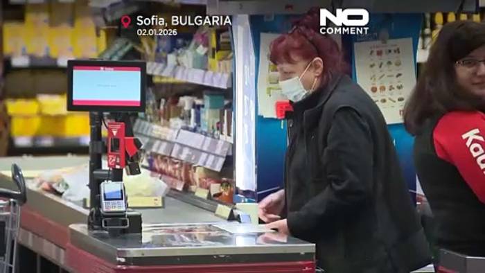 News video: Bulgarien stellt auf Euro um, Banken und Geschäfte melden reiblosen Start