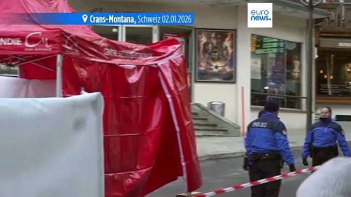 News video: Ermittler: Champagner-Pyrotechnik Ursache des tödlichen Brands in Crans-Montana