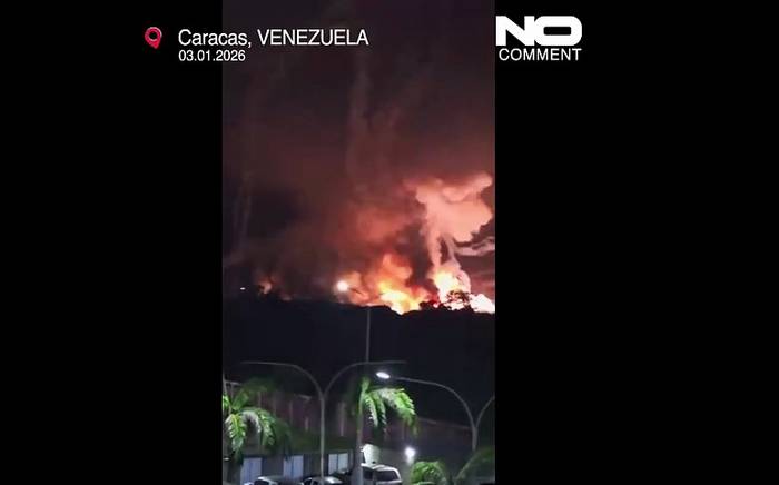 News video: Videos zeigen Explosionen in Venezuelas Hauptstadt Caracas