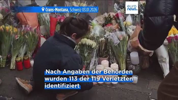 News video: Brand in Crans-Montana: Erste Todesopfer identifiziert