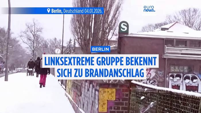 News video: Nach Stromausfall in Berlin: Linksextremistische Gruppe bekennt sich zu Brandanschlag