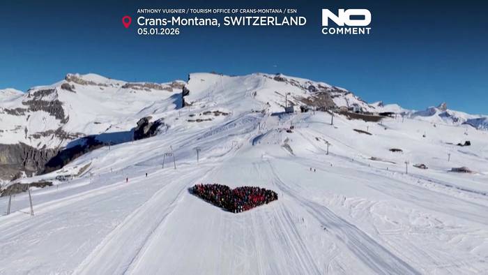 News video: Crans-Montana gedenkt der Brandopfer und der Rettungskräfte