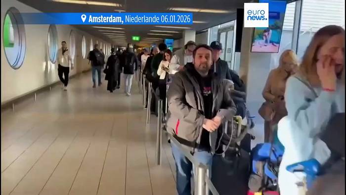 News video: Sturm Goretti sorgt in Europa für ein Verkehrschaos durch starken Schneefall und Eis