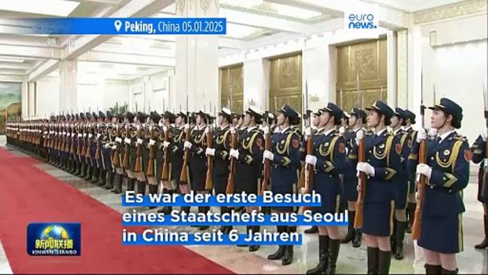 News video: Waffentests seitens Nordkorea: Südkorea bittet China um Hilfe