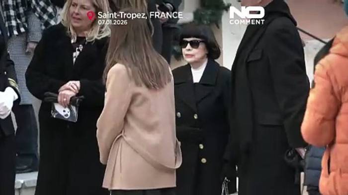 News video: Saint-Tropez nimmt Abschied von Brigitte Bardot
