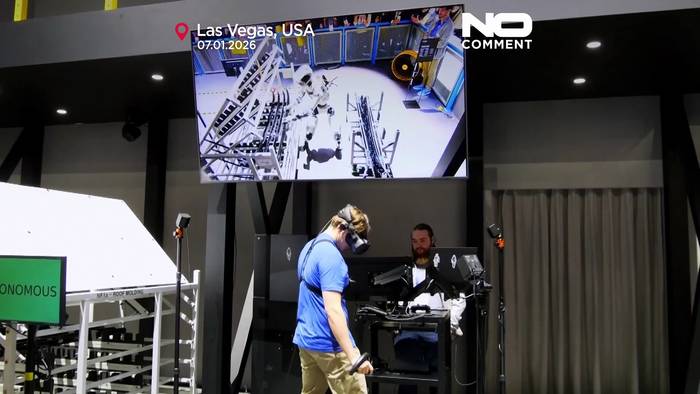 News video: Roboter begeistern Besucher auf der CES in Las Vegas