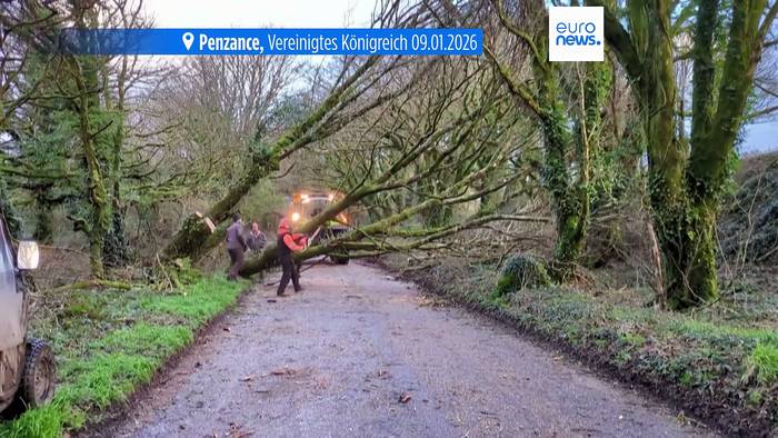 News video: Sturm Goretti trifft Europa: Mehr als zehn Tote und massive Ausfälle