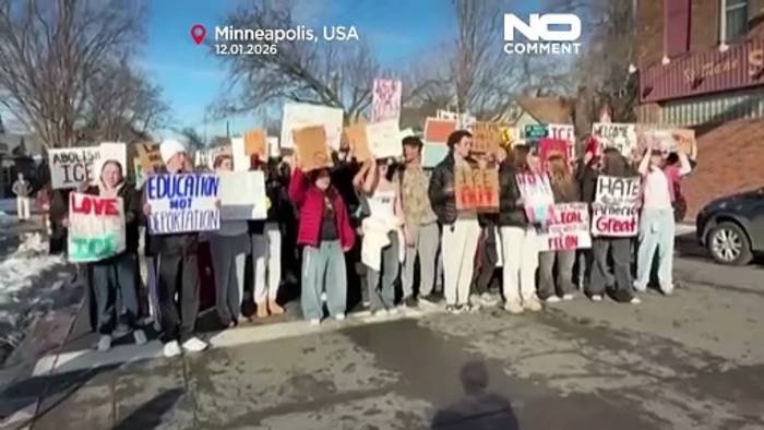 News video: Proteste in Minnesota halten an nach tödlichem Schuss der US-Einwanderungsbehörde