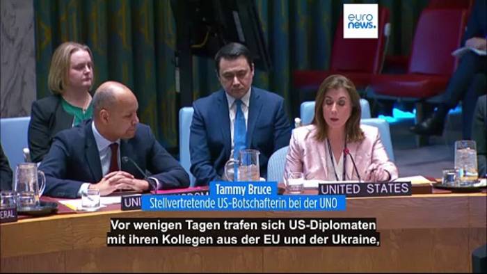 News video: Ukraine-Krieg: USA beschuldigen Russland der 