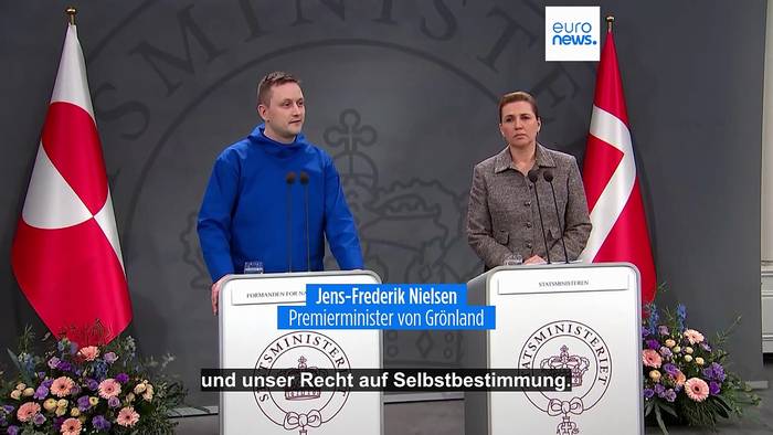 News video: Trump macht ernst: Dänischer Minister reist zu Grönland-Gipfel nach Washington