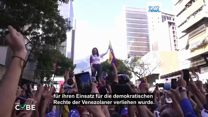 News video: Kann Machado ihren Friedensnobelpreis mit Trump 