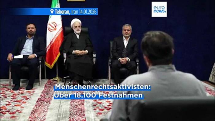 News video: Iranische Justiz kündigt Schnellprozesse und Hinrichtungen an