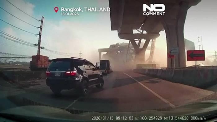 News video: Erneuter Kran-Einsturz bei Bangkok schürt Sicherheitsbedenken in Thailand
