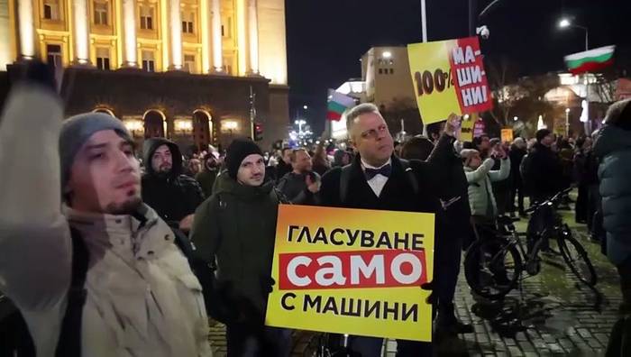 News video: Tausende demonstrieren in Sofia für faire Wahlen und den Rücktritt der Regierung