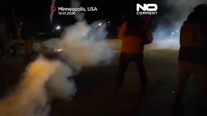 News video: USA: Proteste in Minneapolis, ICE-Agenten schießen Mann ins Bein