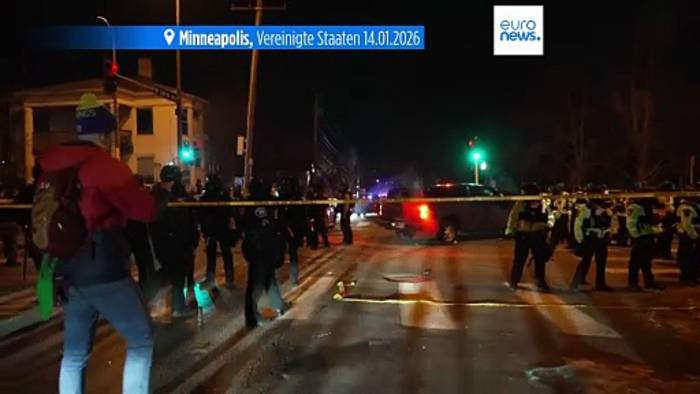 News video: Zweiter ICE-Schusswaffeneinsatz in Minneapolis löst Zusammenstöße aus