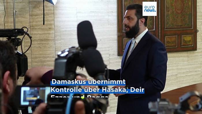 News video: Nach Geländegewinnen: Damaskus einigt sich mit kurdischer SDF offenbar auf Waffenruhe