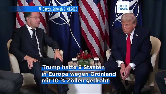 News video: Trump setzt Zölle gegen Europäer aus nach Einigung auf 