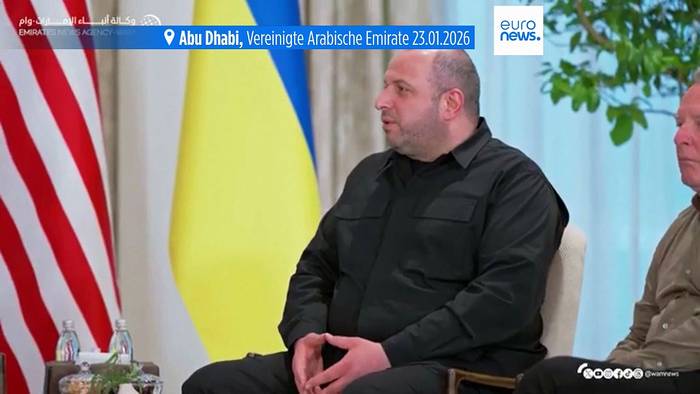 News video: Donbas im Fokus: Ukraine, Russland und USA setzen Friedensgespräche in Abu Dhabi fort