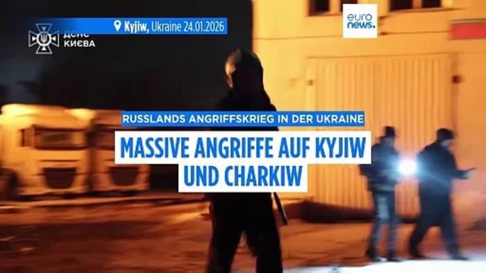 News video: Minus 12 Grad und kein Strom: Russische Angriffe treffen Wohnhäuser und Energieinfrastruktur