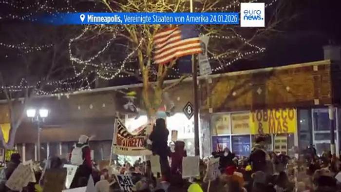 News video: Erneute tödliche Schüsse von US-Bundesbeamten in Minneapolis