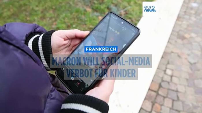 News video: Macron drängt auf schnelles Gesetz für Social-Media-Verbot für Kinder