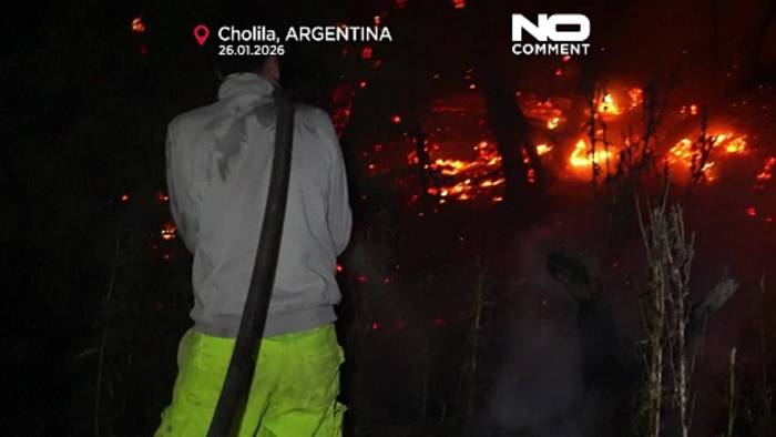 News video: Waldbrände im argentinischen Patagonien flammen erneut auf: über 30.000 Hektar in Brand
