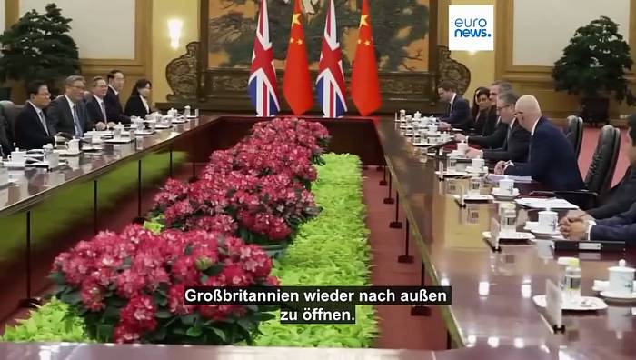 News video: Starmer trifft Xi in Peking: So steht es um Großbritannien und China