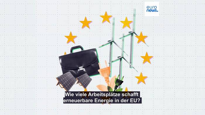 Video: Trump lehnt Windenergie ab, aber wie viele Arbeitsplätze schafft erneuerbare Energie in der EU?