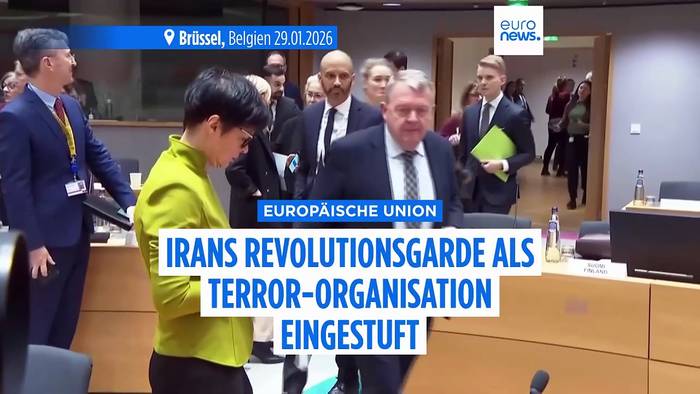 News video: EU stuft Irans Revolutionsgarden als Terror-Organisation ein