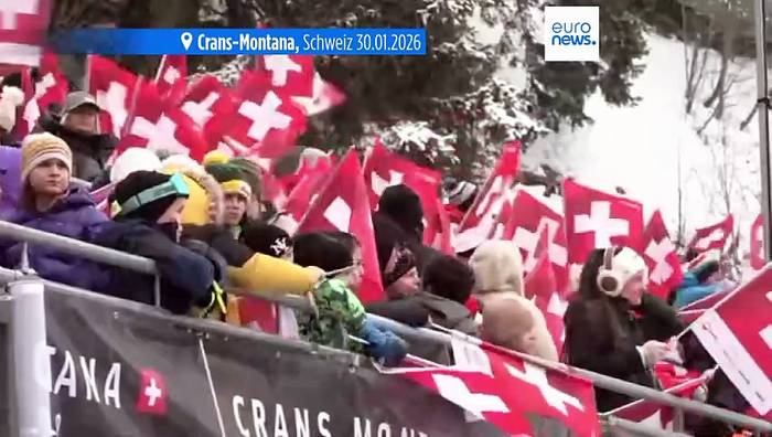 News video: Ski-Weltcup in Crans-Montana im Zeichen des Gedenkens