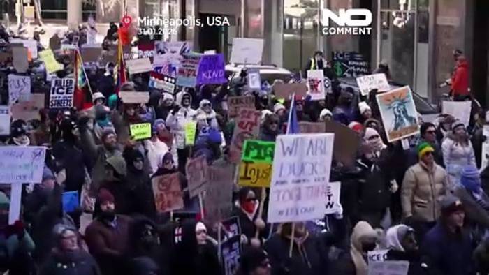 News video: Tausende demonstrieren in US-Städten beim Streik gegen ICE