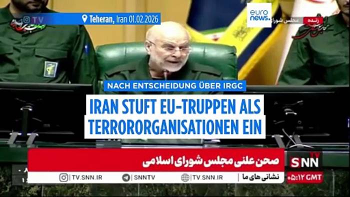 News video: Nach EU-Entscheidung: Iran listet Bundeswehr und EU-Armeen als Terrorgruppen