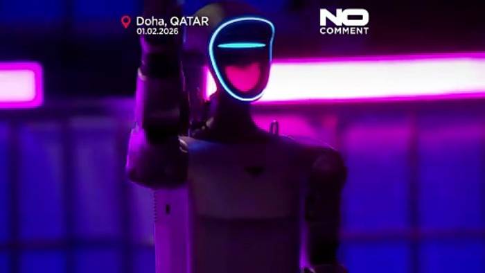 News video: Tanzende Roboter im Rampenlicht zum Auftakt des Web Summit Qatar 2026