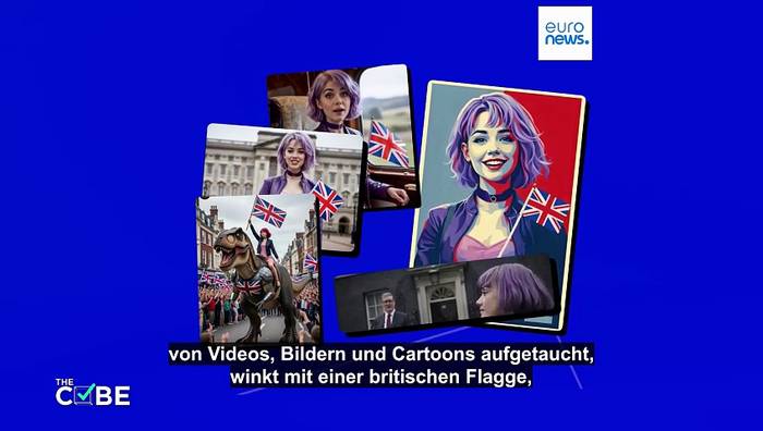Video: KI-Figur Amelia verbreitet politisches Meme in ganz Europa