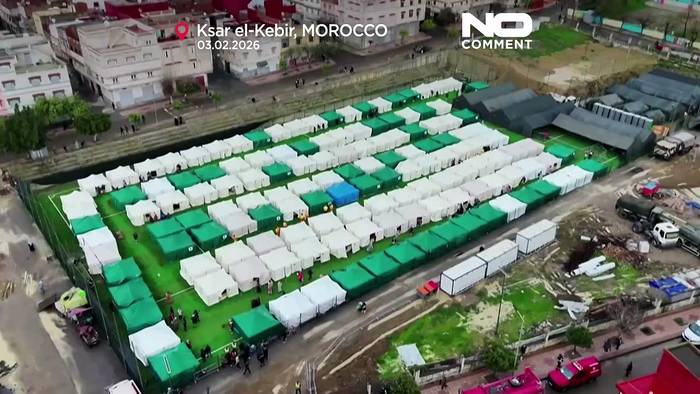 News video: Schwere Überschwemmungen in Nordmarokko zwingen über 50.000 Menschen zur Flucht