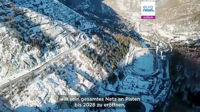 Video: Kasachstan gestaltet die Schluchten des Tien Shan zu einem einzigartigen Weltklasse-Skigebiet um