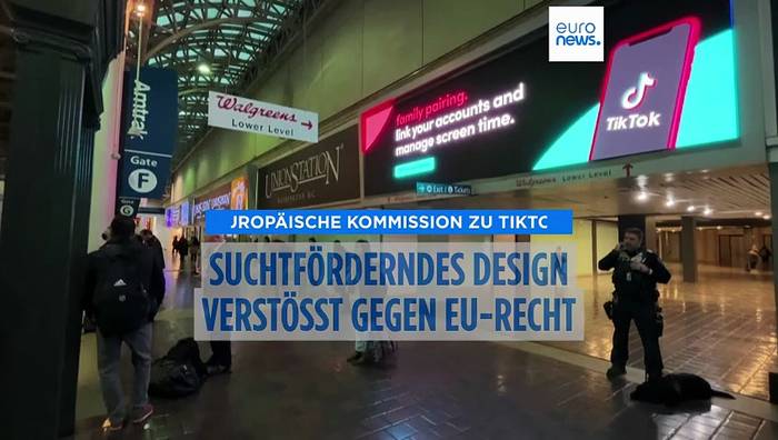 News video: Digital Services Act: EU-Kommission wirft TikTok Sucht-Design vor