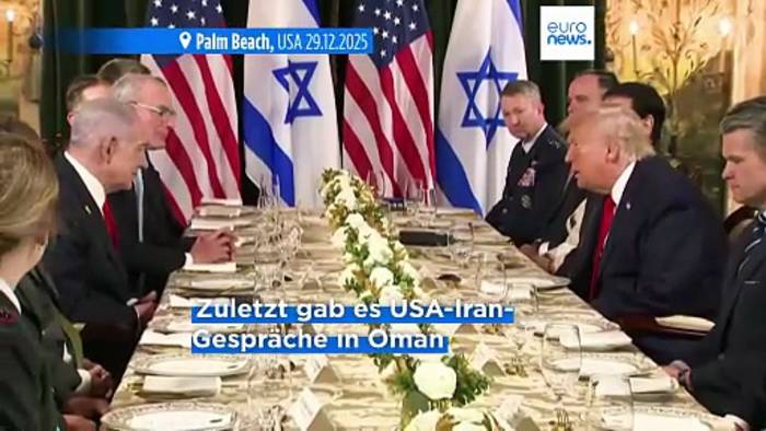 News video: Zoff um Iran-Atomprogramm: Netanjahu trifft Trump am Mittwoch in Washington