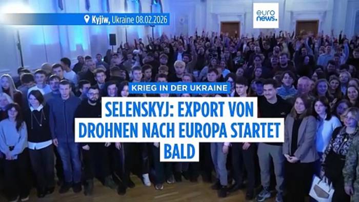 News video: Selenskyj: Ukraine will zehn Waffenexportzentren in ganz Europa eröffnen