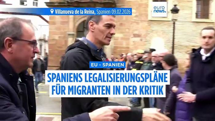 News video: Exklusiv: EU-Kommission gegen Sánchez' Legalisierung irregulärer Migranten