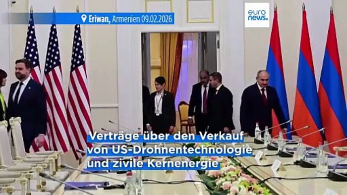 News video: Historischer Armenien-Besuch: US-Vize Vance wirbt für Friedenskorridor im Südkaukasus