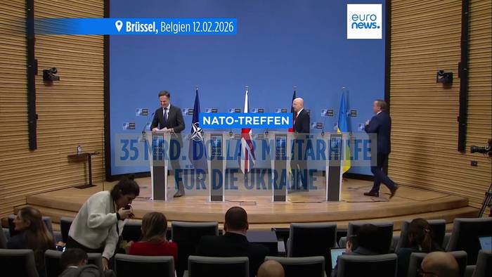 News video: Deutschland spendet mit NATO 29 Mrd. Euro für Ukraine - ohne USA