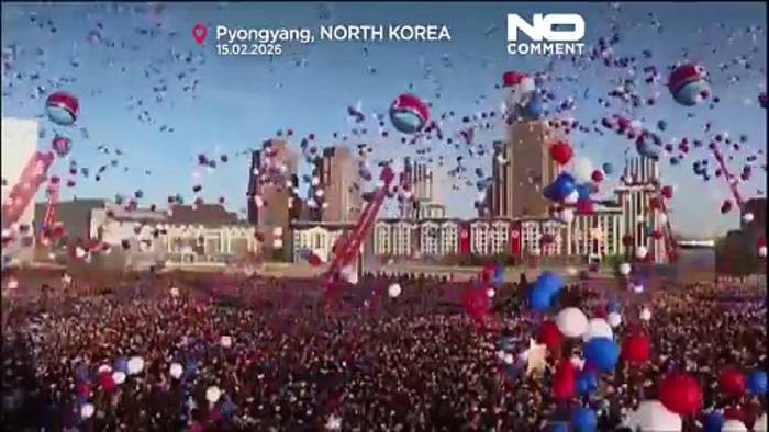 News video: Nordkorea weiht Wohnungen für in der Ukraine gefallene Soldaten ein