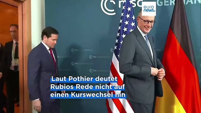News video: Rubio-Rede freundlicher, aber Europäer sind 