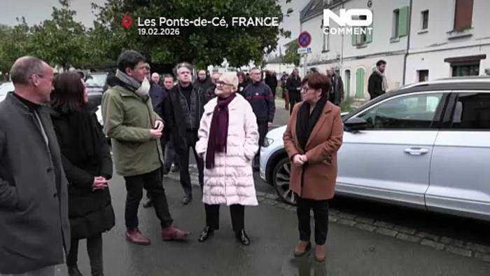 News video: Loire tritt über die Ufer: Frankreich bangt vor weiterem Chaos durch Sturm Pedro