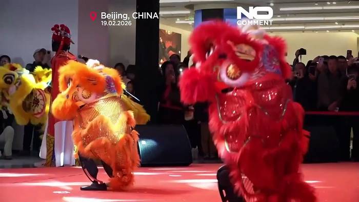 News video: Humanoide Roboter tanzen ins Mondneujahrsfest von Peking