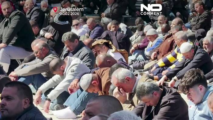 News video: Erster Ramadan-Freitag: Massengebete an al-Aqsa und in Trümmern von Gaza