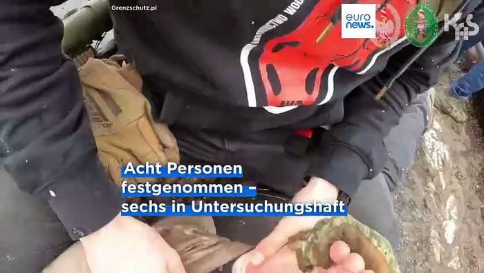 News video: Menschenhändler in Polen festgenommen: So dramatisch war die Verfolgung