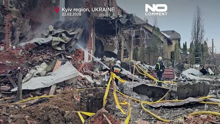 News video: Tödliche russische Angriffe auf Kyjiws Vororte und Energienetz in der ganzen Ukraine